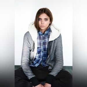NWT NSF hood zipper jacket